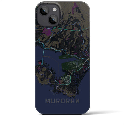 【室蘭（北海道）】地図柄iPhoneケース（バックカバータイプ）