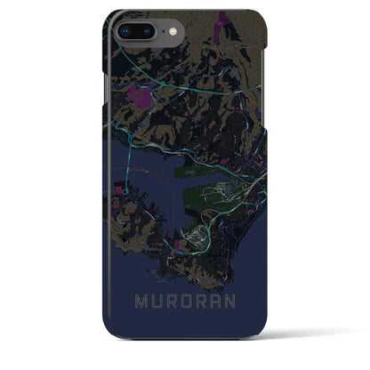 【室蘭（北海道）】地図柄iPhoneケース（バックカバータイプ）