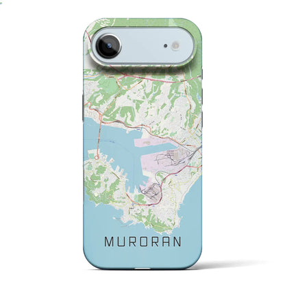 【室蘭（北海道）】地図柄iPhoneケース（バックカバータイプ）