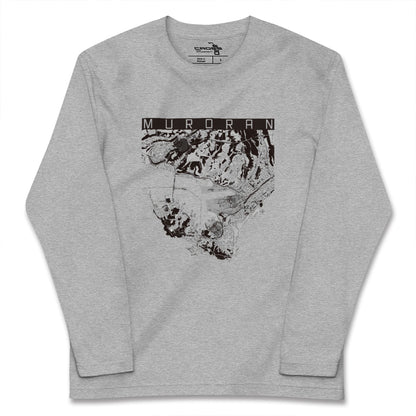 【室蘭（北海道）】地図柄ロングスリーブTシャツ