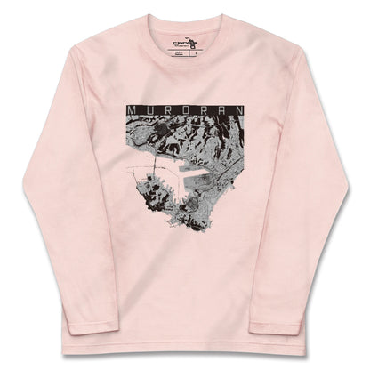 【室蘭（北海道）】地図柄ロングスリーブTシャツ