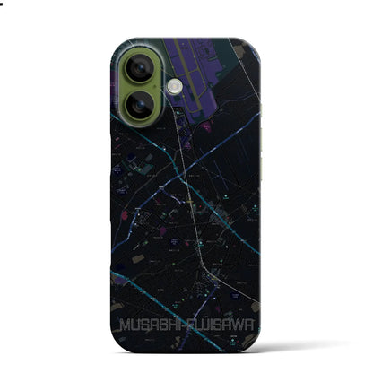 【武蔵藤沢（埼玉県）】地図柄iPhoneケース（バックカバータイプ）