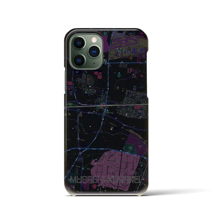 【武蔵小金井（東京都）】地図柄iPhoneケース（バックカバータイプ）