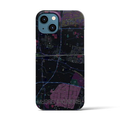 【武蔵小金井（東京都）】地図柄iPhoneケース（バックカバータイプ）