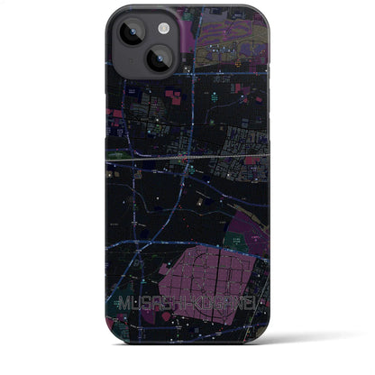 【武蔵小金井（東京都）】地図柄iPhoneケース（バックカバータイプ）