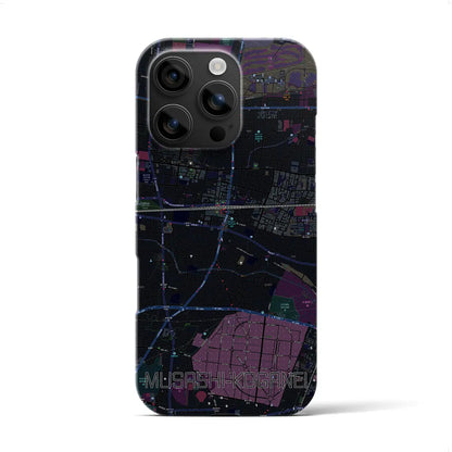 【武蔵小金井（東京都）】地図柄iPhoneケース（バックカバータイプ）