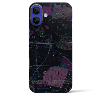 【武蔵小金井（東京都）】地図柄iPhoneケース（バックカバータイプ）