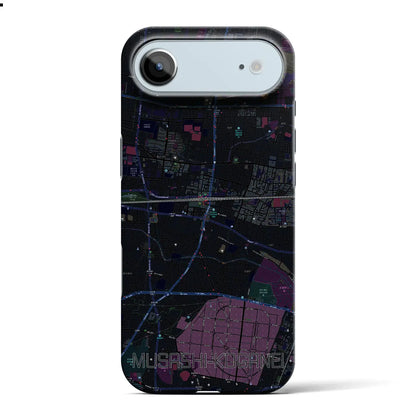 【武蔵小金井（東京都）】地図柄iPhoneケース（バックカバータイプ）