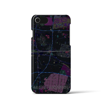 【武蔵小金井（東京都）】地図柄iPhoneケース（バックカバータイプ）