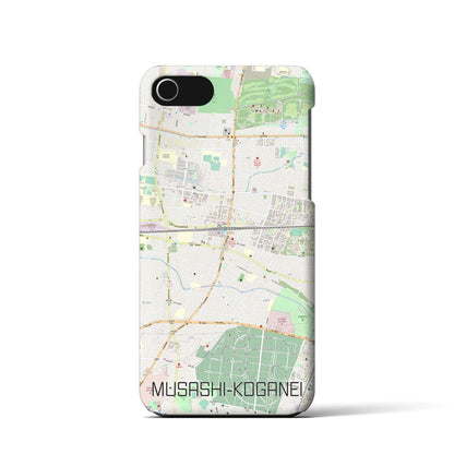 【武蔵小金井（東京都）】地図柄iPhoneケース（バックカバータイプ）