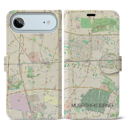 【武蔵小金井（東京都）】地図柄iPhoneケース（手帳タイプ）