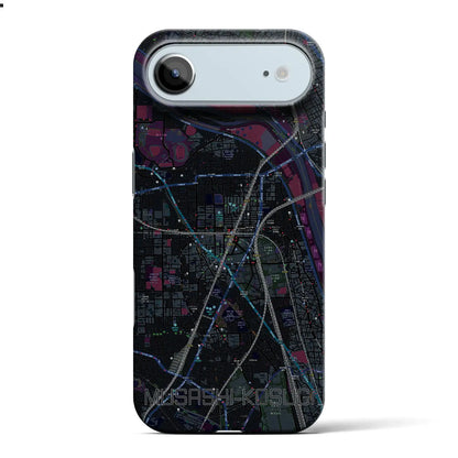 【武蔵小杉（神奈川県）】地図柄iPhoneケース（バックカバータイプ）