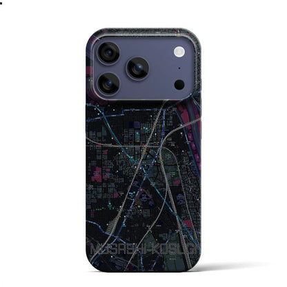 【武蔵小杉（神奈川県）】地図柄iPhoneケース（バックカバータイプ）