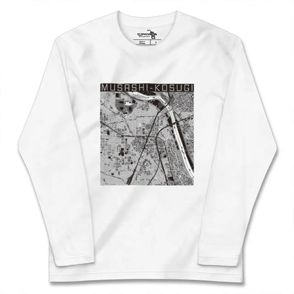【武蔵小杉（神奈川県）】地図柄ロングスリーブTシャツ
