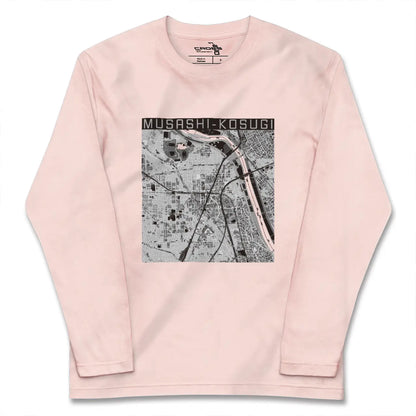【武蔵小杉（神奈川県）】地図柄ロングスリーブTシャツ