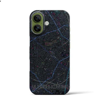 【武蔵小山（東京都）】地図柄iPhoneケース（バックカバータイプ）