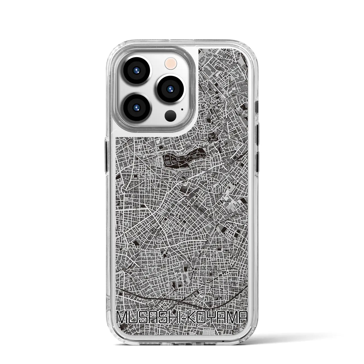 【武蔵小山（東京都）】地図柄iPhoneケース（MagSafeタイプ）