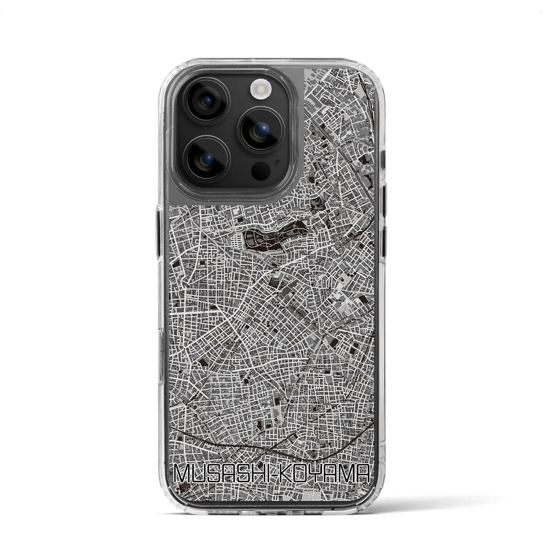 【武蔵小山（東京都）】地図柄iPhoneケース（MagSafeタイプ）