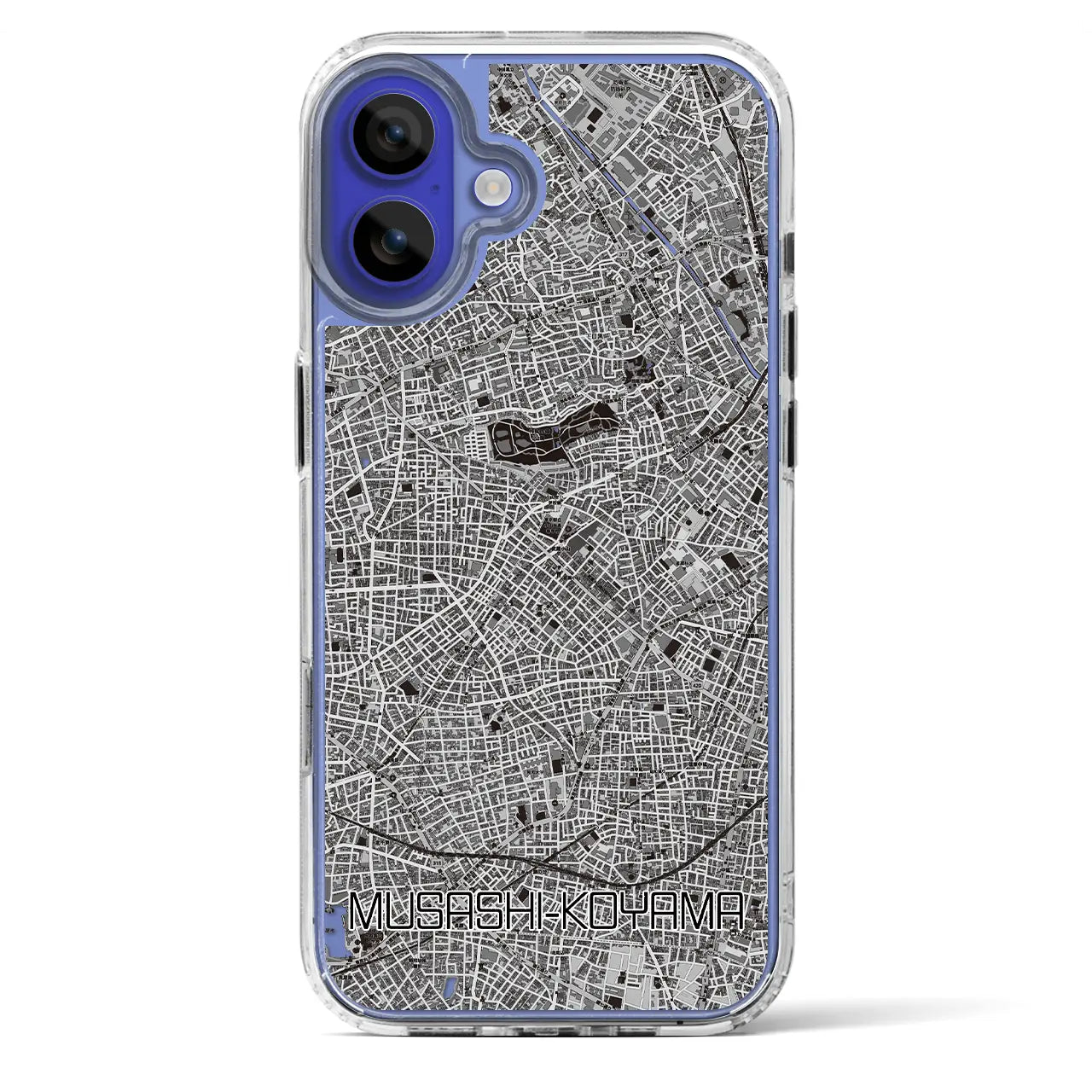 【武蔵小山（東京都）】地図柄iPhoneケース（MagSafeタイプ）