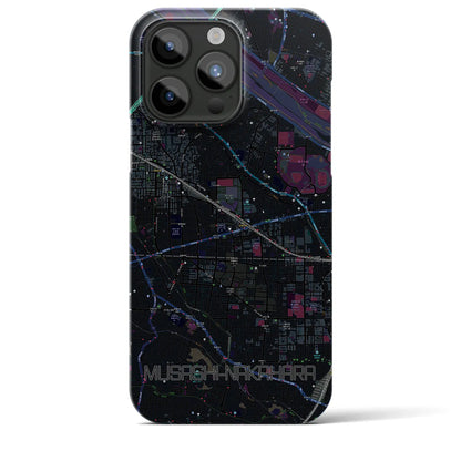 【武蔵中原（神奈川県）】地図柄iPhoneケース（バックカバータイプ）