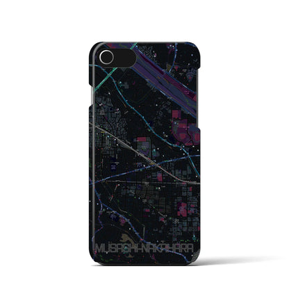 【武蔵中原（神奈川県）】地図柄iPhoneケース（バックカバータイプ）