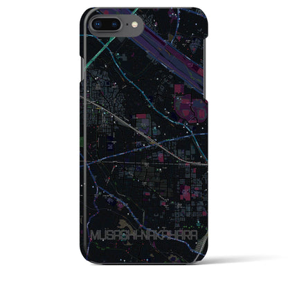 【武蔵中原（神奈川県）】地図柄iPhoneケース（バックカバータイプ）