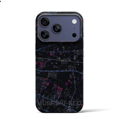 【武蔵関（東京都）】地図柄iPhoneケース（バックカバータイプ）