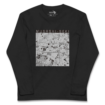 【武蔵関（東京都）】地図柄ロングスリーブTシャツ