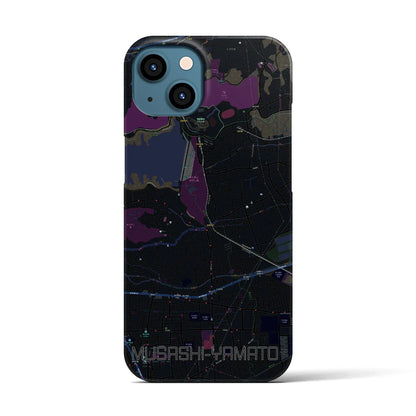 【武蔵大和（東京都）】地図柄iPhoneケース（バックカバータイプ）