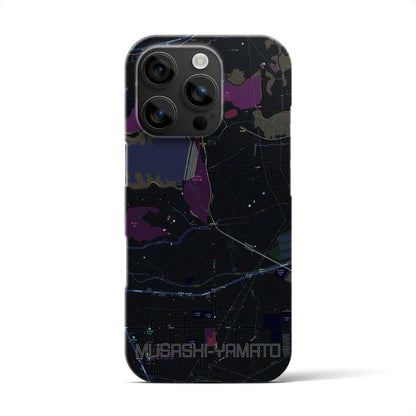 【武蔵大和（東京都）】地図柄iPhoneケース（バックカバータイプ）