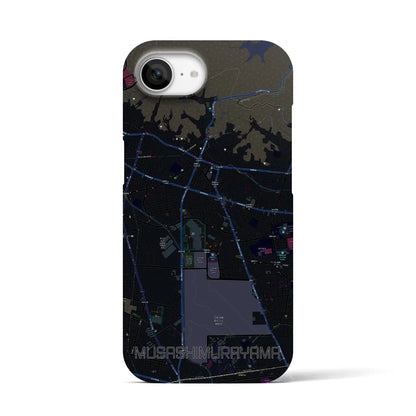 【武蔵村山（東京都）】地図柄iPhoneケース（バックカバータイプ）