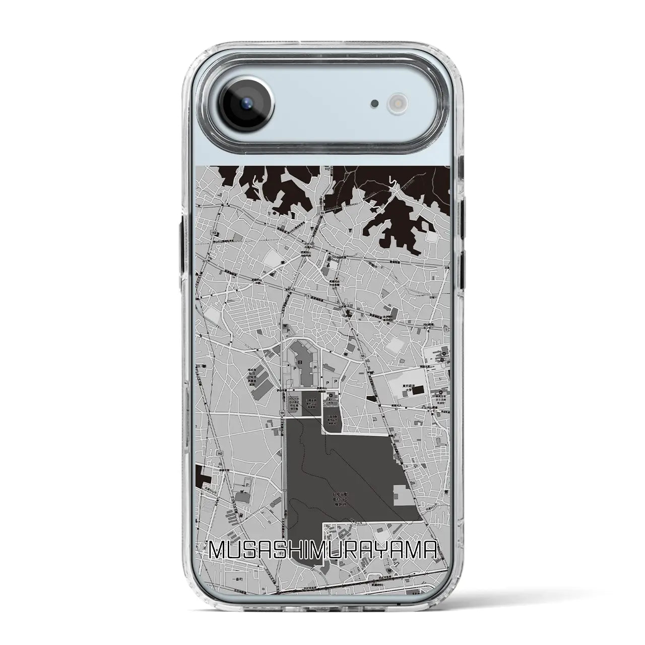 【武蔵村山（東京都）】地図柄iPhoneケース（MagSafeタイプ）