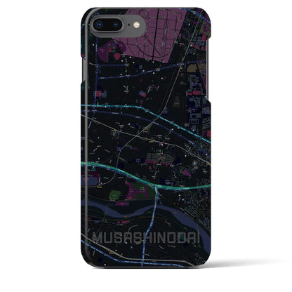 【武蔵野台（東京都）】地図柄iPhoneケース（バックカバータイプ）