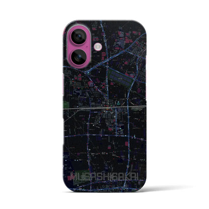 【武蔵境2（東京都）】地図柄iPhoneケース（バックカバータイプ）