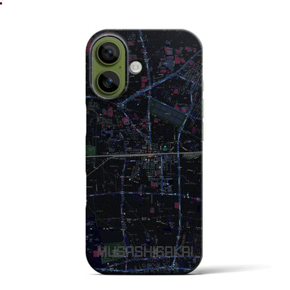 【武蔵境2（東京都）】地図柄iPhoneケース（バックカバータイプ）