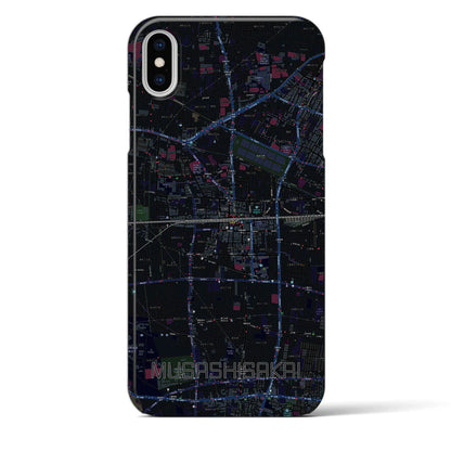 【武蔵境2（東京都）】地図柄iPhoneケース（バックカバータイプ）