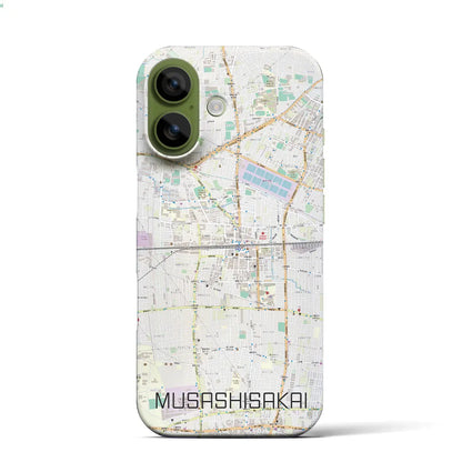 【武蔵境2（東京都）】地図柄iPhoneケース（バックカバータイプ）