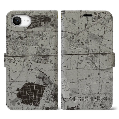 【武蔵境（東京都）】地図柄iPhoneケース（手帳タイプ）