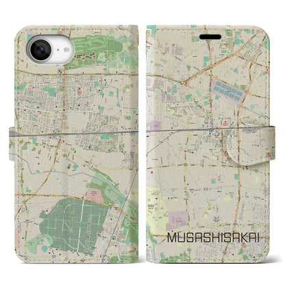 【武蔵境（東京都）】地図柄iPhoneケース（手帳タイプ）