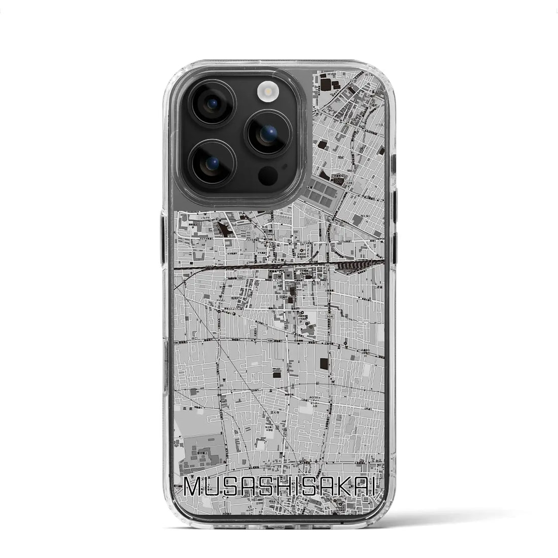 【武蔵境（東京都）】地図柄iPhoneケース（MagSafeタイプ）