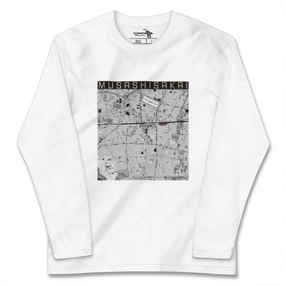 【武蔵境（東京都）】地図柄ロングスリーブTシャツ