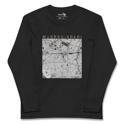 【武蔵境（東京都）】地図柄ロングスリーブTシャツ