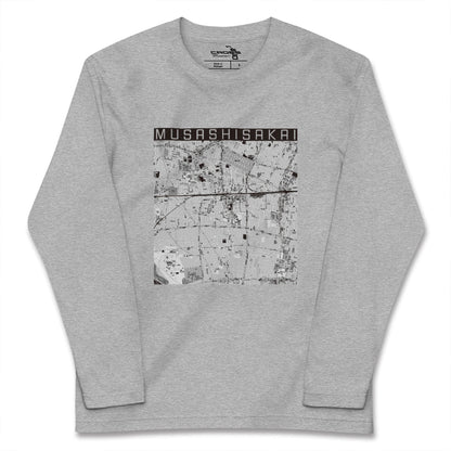 【武蔵境（東京都）】地図柄ロングスリーブTシャツ