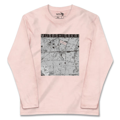 【武蔵境（東京都）】地図柄ロングスリーブTシャツ