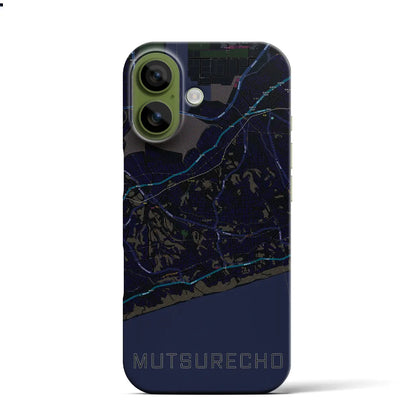 【六連町（愛知県）】地図柄iPhoneケース（バックカバータイプ）