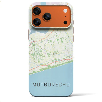 【六連町（愛知県）】地図柄iPhoneケース（バックカバータイプ）