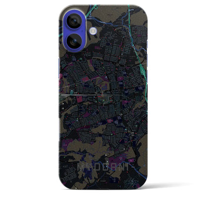 【名谷（兵庫県）】地図柄iPhoneケース（バックカバータイプ）