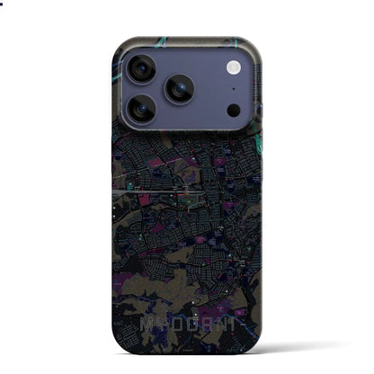 【名谷（兵庫県）】地図柄iPhoneケース（バックカバータイプ）