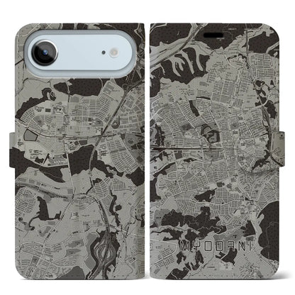 【名谷（兵庫県）】地図柄iPhoneケース（手帳タイプ）