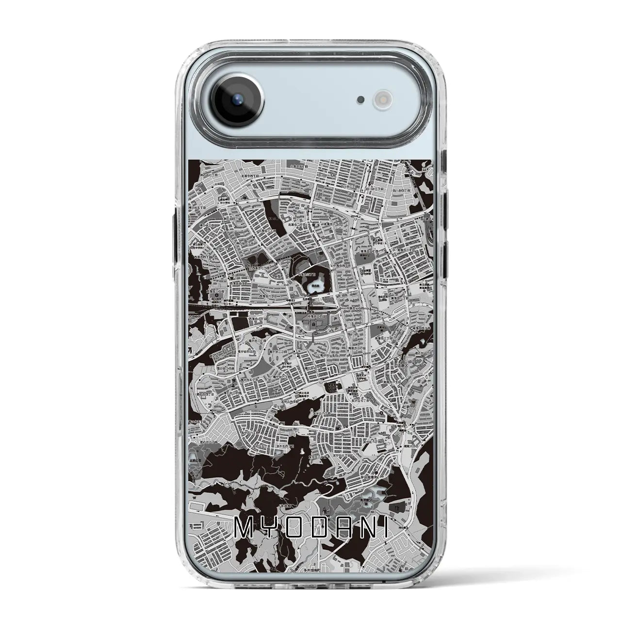 【名谷（兵庫県）】地図柄iPhoneケース（MagSafeタイプ）